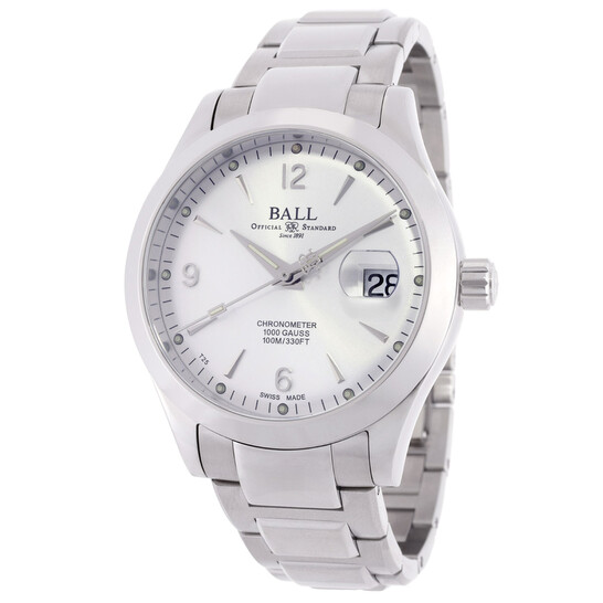 Ball Engineer III Automatic Ohio Chronometer Silver Dial Watch