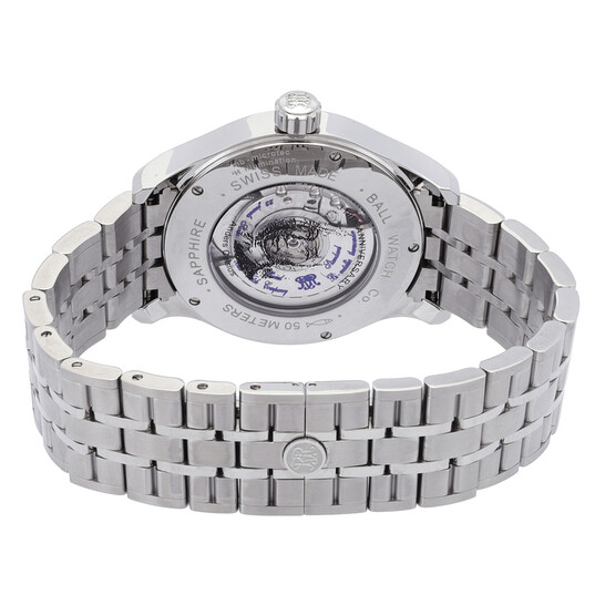 Ball Trainmaster Celsius Automatic Black Dial Steel Men's Watch  NT1050D-SJ-BKC