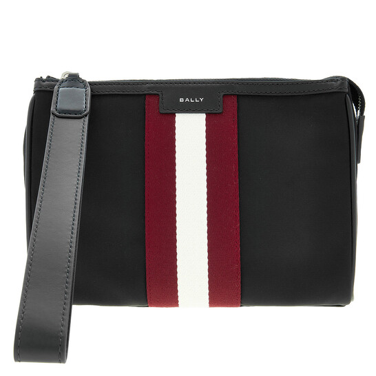 Bally Code Pouch in Black Nylon MAM00R-NY286-U901P 7613466210154