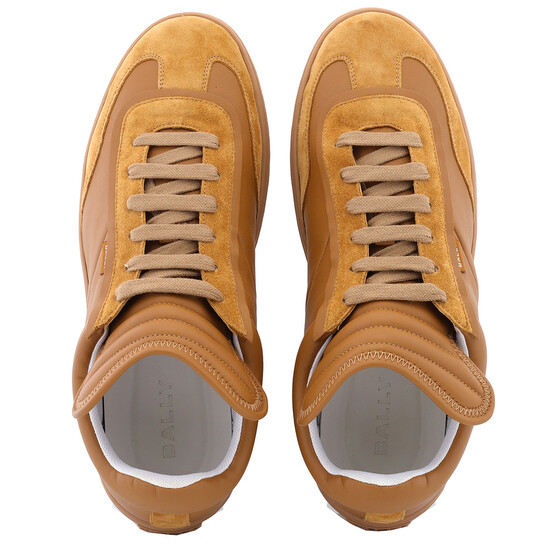 スニーカー Bally MSK06D VT012 PLAYER LOW-TOP Sneakers Bally Men's Deserto Calf Suede Parrel Sneakers, Brand Size