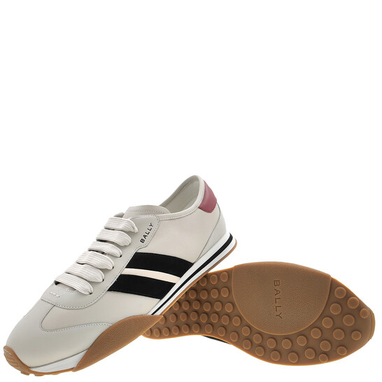 Bally Men's Sussex Side-Stripe Leather Sneakers, Brand Size