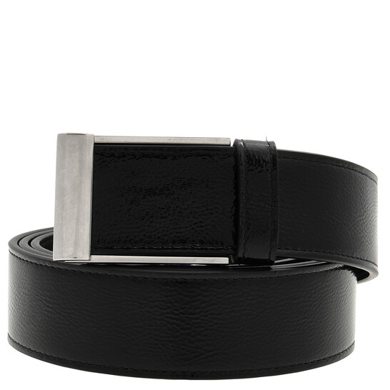 Bally Outline 35mm Grained Leather Belt, Size 110 cm  display picture 2