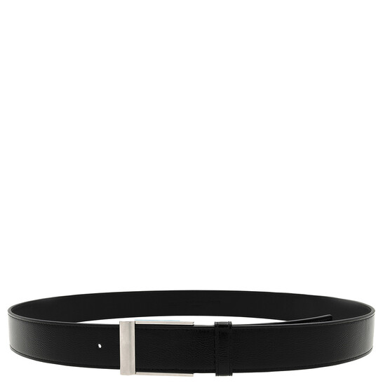 Bally Outline 35mm Grained Leather Belt, Size 110 cm  display picture 1