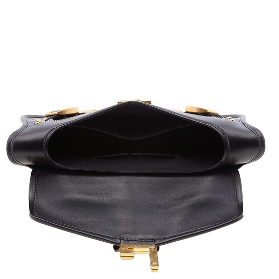 Balmain EF0PO160VI194AJ 関税送料込 Balmain Black Leather Blaze Clutch Bag BN1AE795LSLX0PA