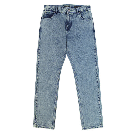 デニム・ジーパン BALMAIN FW24 Denim jeans (DF1MJ130DE53 6FC) Flared denim jeans blue blue - Women | BALMAIN
