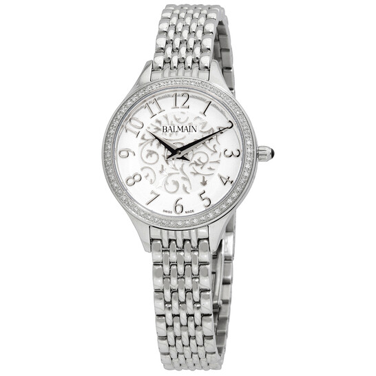 Balmain Quartz Diamond White Dial Ladies Watch B39153314