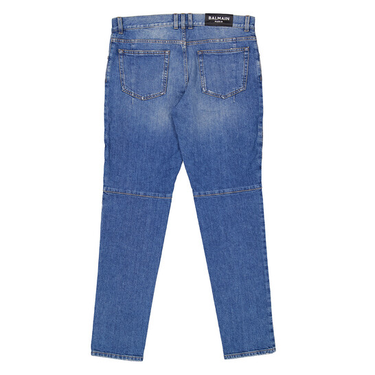 Balmain Slim Cut Denim Jeans - 546x546 Image #6