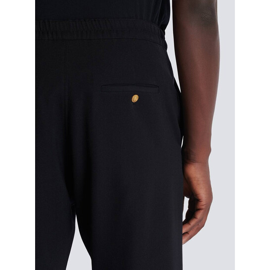 Balmain Tailored Slouch Wool Trousers - 546x546 Image #3