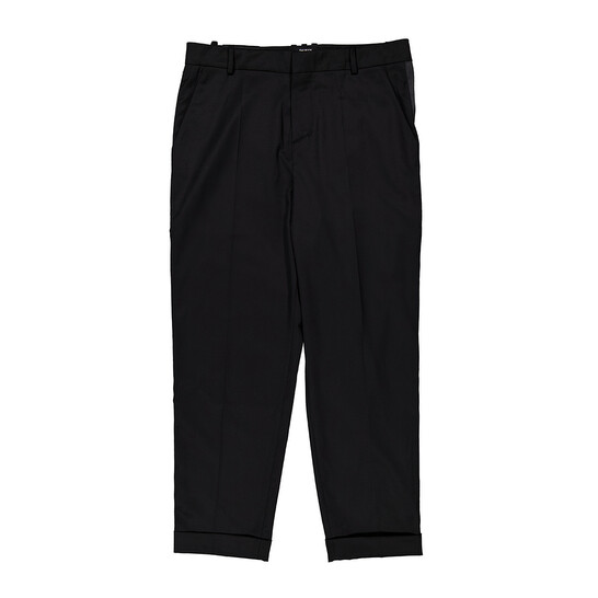 Balmain Tailored Trousers with Satin Side Stripes, Brand Size 48