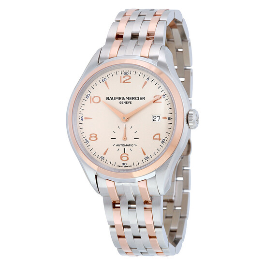 Baume & Mercier 稼働品腕時計 Baume & Mercier Clifton Baumatic COSC Automatic Black Dial