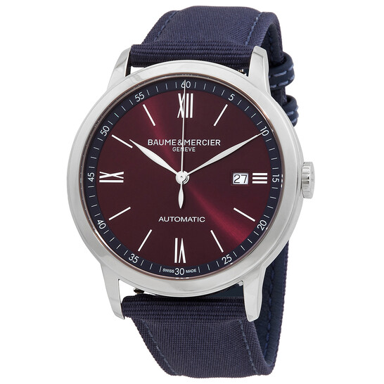 Baume et Mercier Classima Automatic Red Dial Men display picture 1