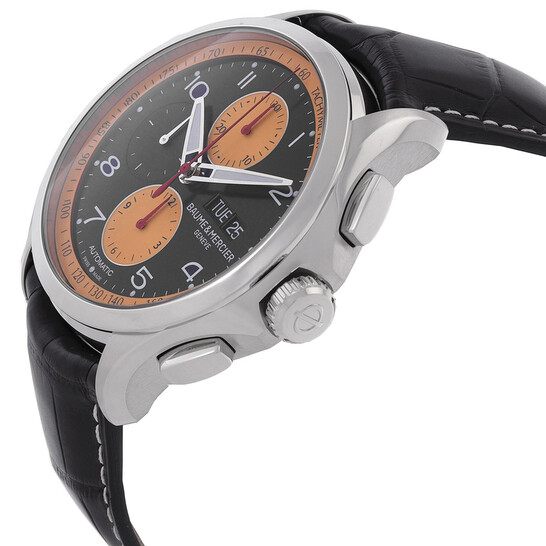 Baume Et Mercier Clifton Chronograph Automatic Black Dial