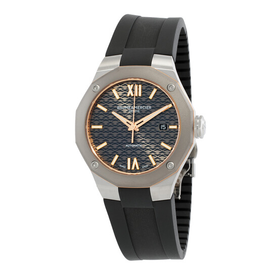 Baume Et Mercier Riviera Automatic Grey Dial Men's Watch M0A10660