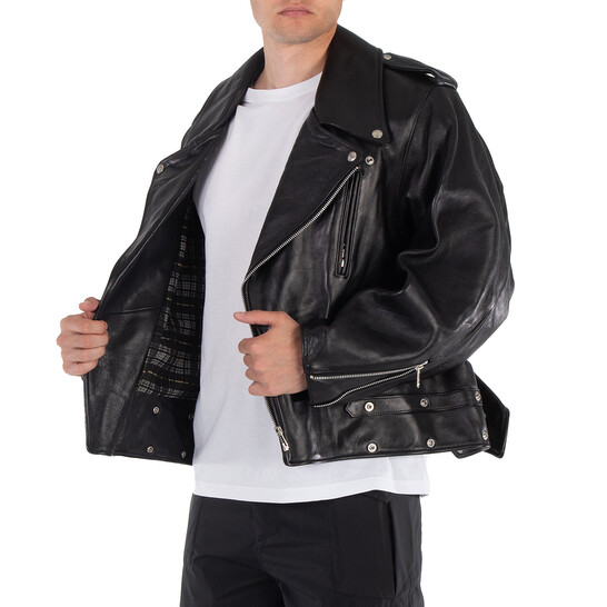 Beautiful People Black Double-End Vintage Leather Riders