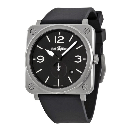 Bell and Ross Aviation Black Dial Men's Watch BLRBRS-BLC-ST Bell and Ross Aviation Black Dial Men's Watch BLRBRS-BLC-ST - 546x546