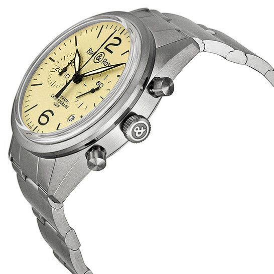 Bell And Ross Original Automatic Chronograph Beige Dial
