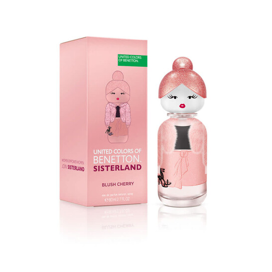 Benetton Ladies Sisterland Blush Cherry EDP Spray 2.7 oz