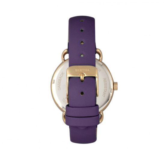 Bertha Gwen Purple Dial Ladies Watch BR8305 Bertha Gwen Purple Dial Ladies Watch BR8305 - 546x546 Image #2