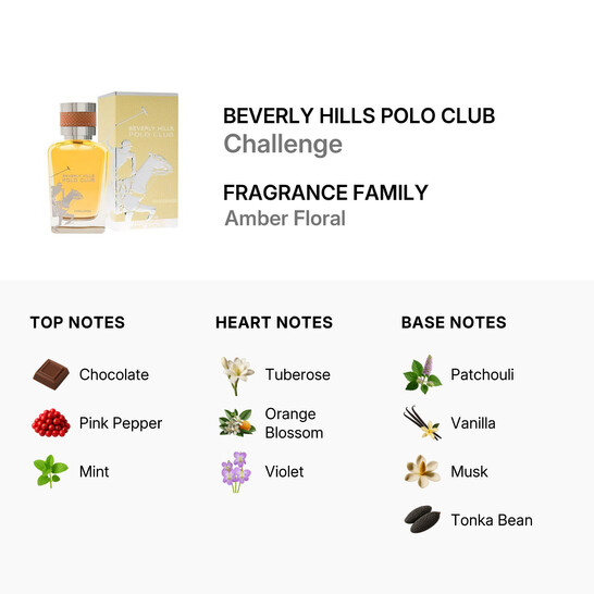 Beverly Hills Polo Club Ladies Challenge EDP Spray 3.38 oz