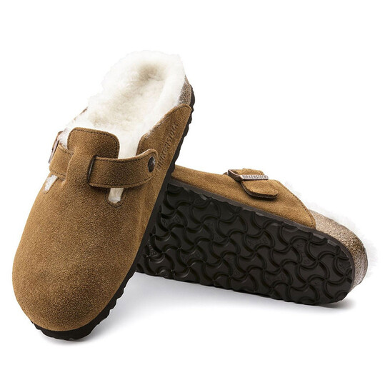 BIRKENSTOCKのBOSTON Mink サイズ41 BirkenstockBostonMinkSuede-