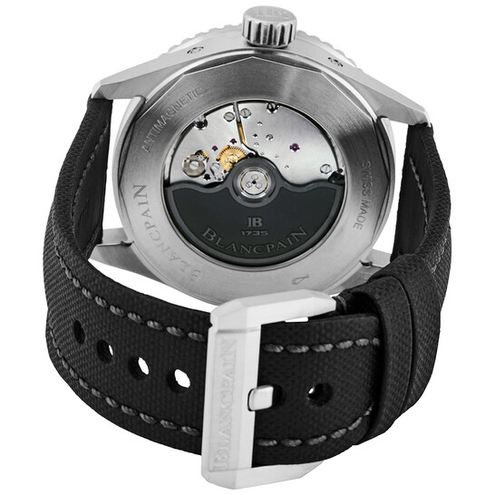 Blancpain Fifty Fathoms Bathyscaphe Quantieme Automatic Grey Dial Men's Watch 5054-1110-B52A - 546x546 Image #3