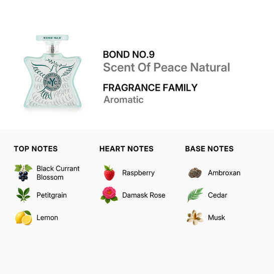 Bond No.9 Scent Of Peace Natural EDP Spray 3.4 oz (100 ml