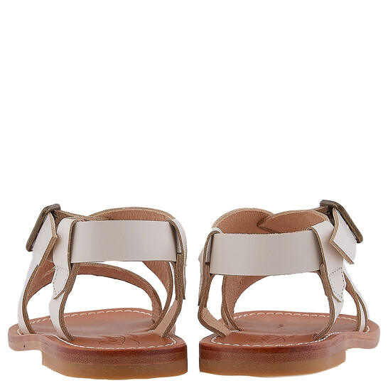 Bonpoint Girls Caina Leather Ankle-Strap Sandals, Brand Size