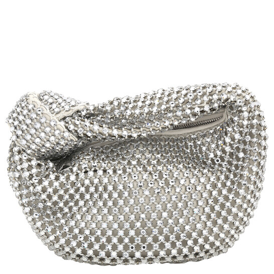 Bottega Veneta Jodie Crystal Mini Top-Handle Bag