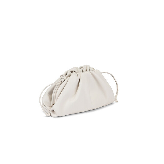 小物 Bottega Veneta Bottega Veneta Mini Pouch in Chalk 585852 VCP40 9143
