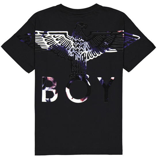 Boy London Men's Boy Eagle Flock T-shirt, Size X-Small B EA