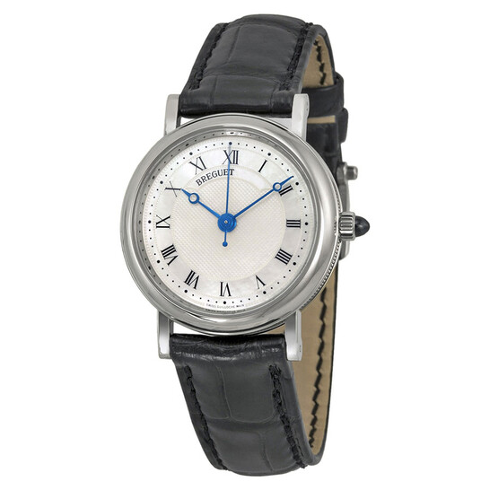 Breguet Classique Mother of Pearl Dial 18kt White Gold Ladies Watch 8067BB52964 - 546x546