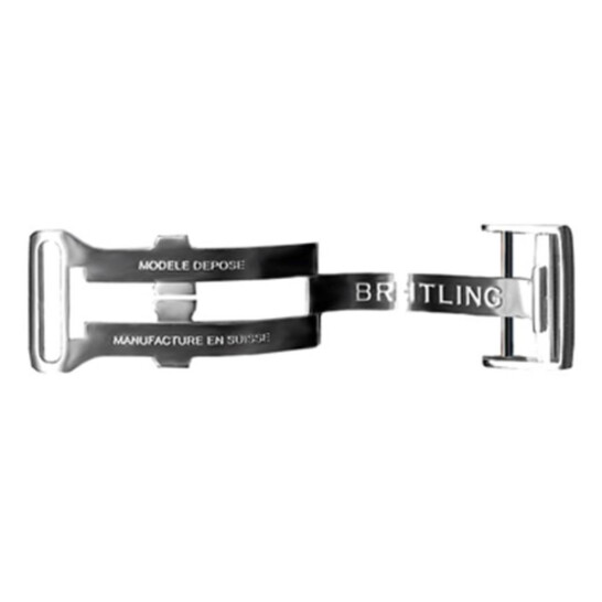 BREITLING ステンレススチール バックル Breitling 18mm Stainless Steel Deployment Buckle A18D A18DSA.9