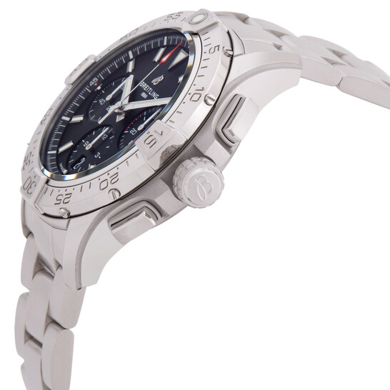 Breitling Avenger B01 42mm Chronograph Automatic Black Dial Men's Watch AB0146101B1A1 - 546x546 Image #2