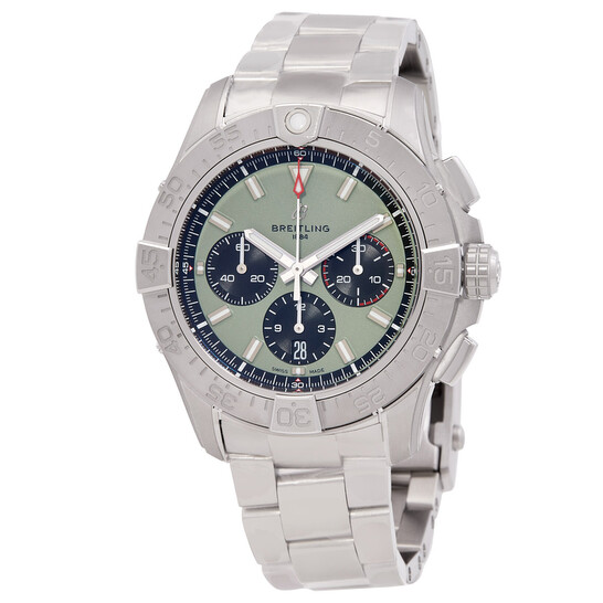 Breitling Avenger B01 44mm Chronograph Automatic Green Dial Men's