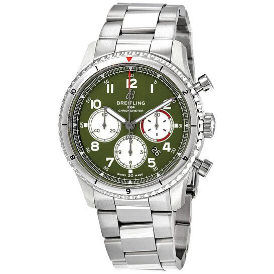 Breitling Aviator 8 Curtiss Warhawk Chronograph Automatic Men's Watch AB01192A1L1A1 - 546x546