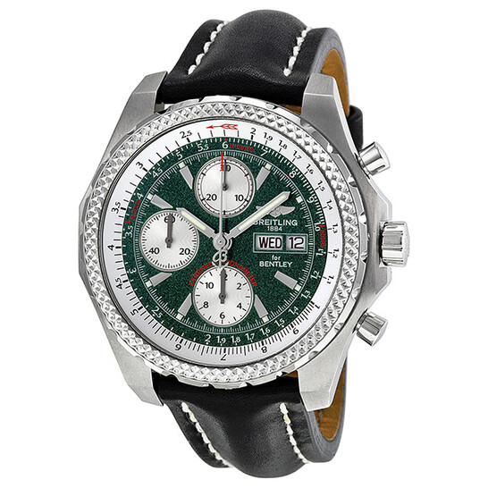 Breitling Bentley GT Racing Chronograph Automatic Green Dial Men's