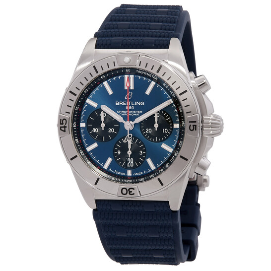 Breitling Chronomat B01 42 Chronograph Automatic Blue Dial Men's