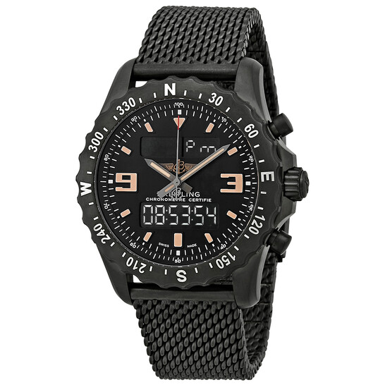 Breitling Chronospace Black PVD Stainless Steel Men's Watch M7836622-BD39SS Breitling Chronospace Black PVD Stainless Steel Men's Watch M7836622-BD39SS - 546x546