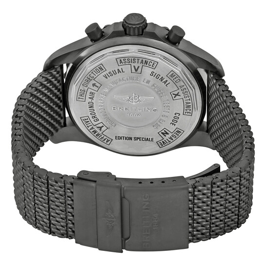 Breitling Chronospace Black PVD Stainless Steel Men's Watch M7836622-BD39SS Breitling Chronospace Black PVD Stainless Steel Men's Watch M7836622-BD39SS - 546x546 Image #3