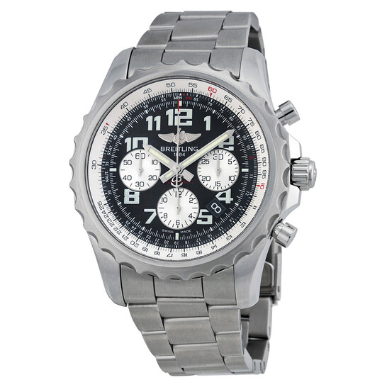Breitling Chronospace Chronograph Automatic Black Dial Men's Watch A2336035-BB97SS - 546x546