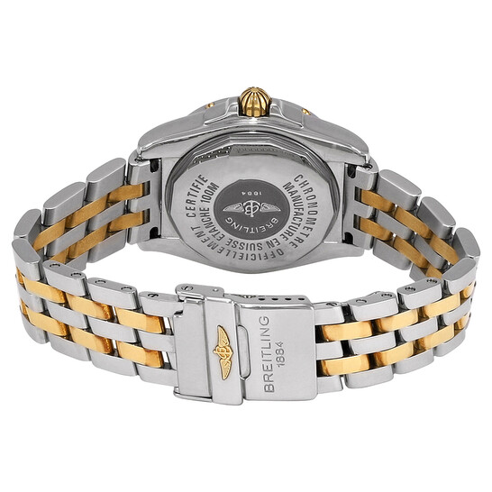 Breitling Cockpit Quartz Ladies 18kt Yellow Gold and Stainless