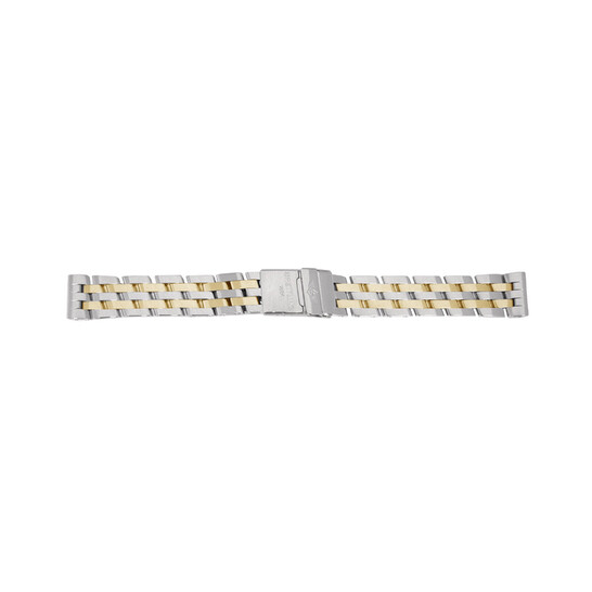 Breitling Cockpit Two Tone Stainless Bracelet Stainless Steel Deployant Buckle 20-18mm Breitling Cockpit Two Tone Stainless Bracelet Stainless Steel Deployant Buckle 20-18mm - 546x546