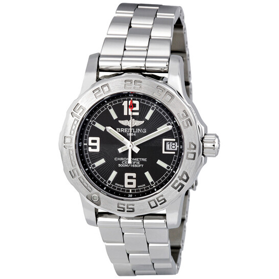 ブライトリング レディース　COLT コルト33　 A77387 A7738711/G761 Breitling Aeromarine Colt 33 Ladies Silver Dial Red
