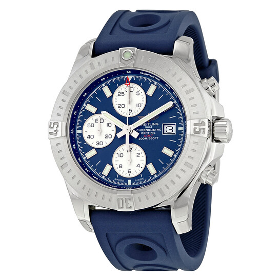 Breitling Colt Chronograph Automatic Blue Dial Blue Rubber Men's Watch A1338811-C914BLORT Breitling Colt Chronograph Automatic Blue Dial Blue Rubber Men's Watch A1338811-C914BLORT - 546x546