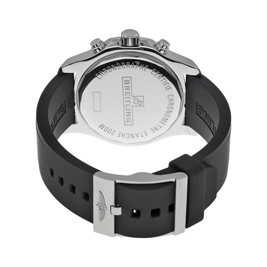 Breitling Colt Chronograph Black Dial Black Rubber Men's Watch A7338811-BD43 - 546x546 Image #3