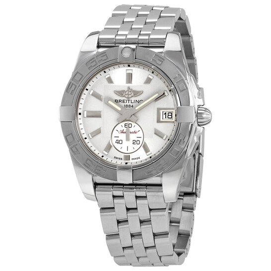 Breitling Galactic 36 Automatic Silver Dial Ladies Watch