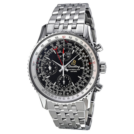 Breitling Montbrillant Datora Automatic Chronograph Black Dial Men's Watch A2133012-BB58SS Breitling Montbrillant Datora Automatic Chronograph Black Dial Men's Watch A2133012-BB58SS - 546x546
