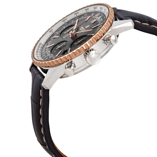 Breitling Navitimer 1 Cronografo Automatico Uomo – Modello UB0121211F1P1, Quadrante Grigio Stratos - 3