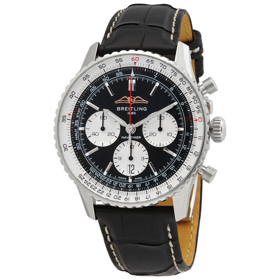 Breitling Navitimer Chronograph Automatic Chronometer Black Dial
