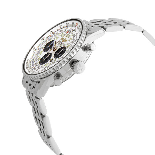 Breitling Navitimer Chronograph Automatic Silver Dial Men's Watch